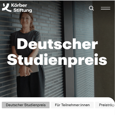 Deutscher Studienpreis 2024