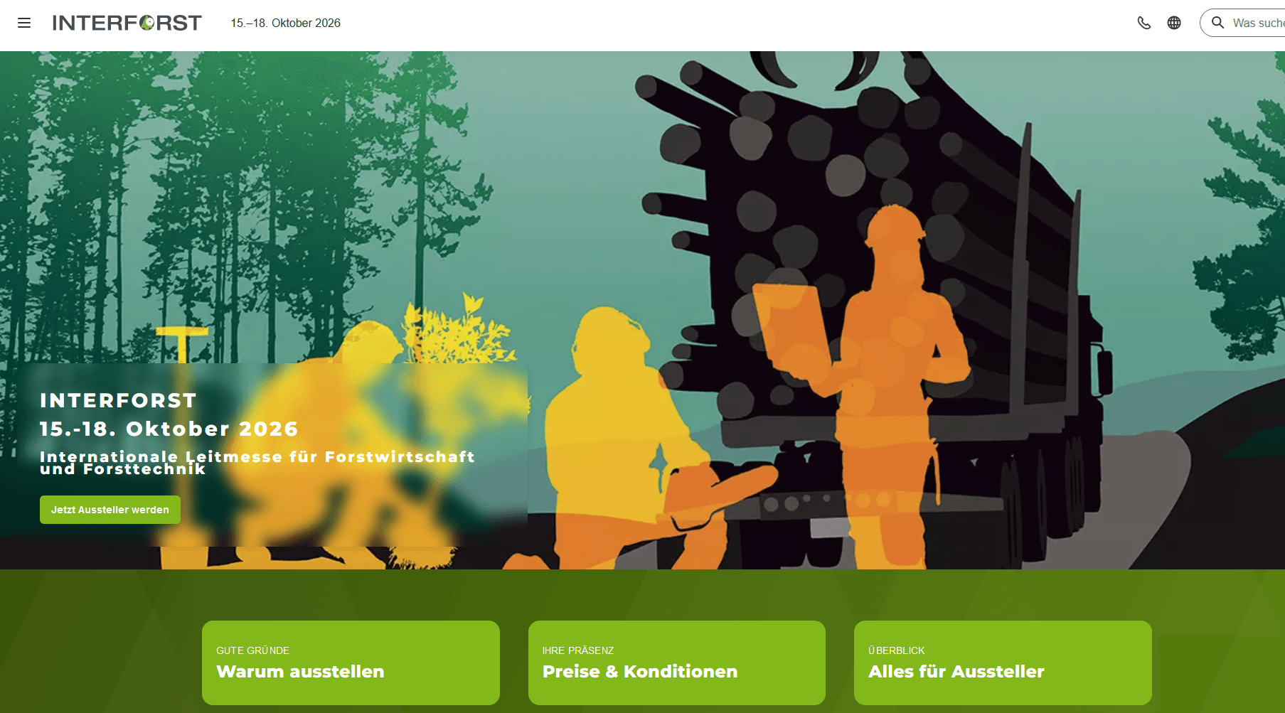 INTERFORST 2026 | 15. - 18. Oktober