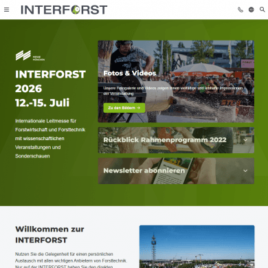INTERFORST 2026 | 12.-15. Juli
