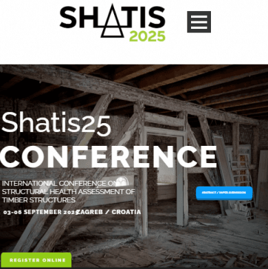 7te Internationale Konferenz zu Structural Health Assessment of Timber Structures (SHATIS’25)